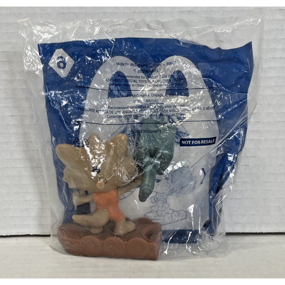MARVEL Thor Love and Thunder #6 ROCKET McDonald’s Happy Meal Toy - Picture 3 of 4